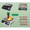 thumbnail image 4 of yeacher 40kg High-Capacity Rechargeable Digital Scale with Dual LCD Displays, Precision Weighing, and Auto Shut-Off for Commercial Use, 4 of 6