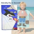 thumbnail image 5 of Kids Beach Towels Baby Beach Towel Hooded Beach Towel for Kids Bath Beach Towels, 5 of 9