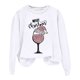 thumbnail image 2 of Gibobby Sudaderas Navideñas para Mujeres Otoño e Invierno Adecuado Navidad Estampado O Cuello Ajuste Tops Casual Manga Larga(Blanco,G), 2 of 4