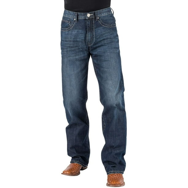 Stetson Mens 1312 Modern Fit Bootcut Jeans 11 004 1312 4066 Bu