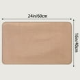 thumbnail image 7 of REGALWOVEN Bathroom Rugs Mat, Extra Soft and Absorbent Bath Rugs, Non-Slip Bath Floor Mats, Bath Carpet for Sink, Tub and Shower Brown 16" x 24", 7 of 7