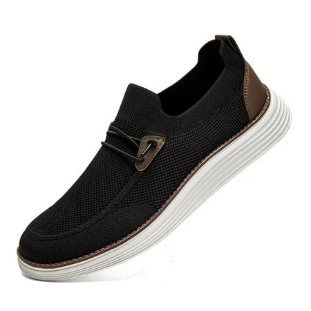 BUBUDENG Men s Loafers Lightweigh Soft Flat And Fashionable Formal Shoes