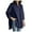 A-Navy1029, variant on XIAONU Women's Oversized Button Down Shirt Loose Long Sleeve Collared Neck Pullover Blouse Lightweight Casual Daily Tops