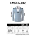 thumbnail image 5 of H2H Mens Casual Slim Fit Cardigans V-Neck Basic Designed Long Sleeve Button Down NAVY US XL/ASIA 2XL (CMOCAL012), 5 of 5