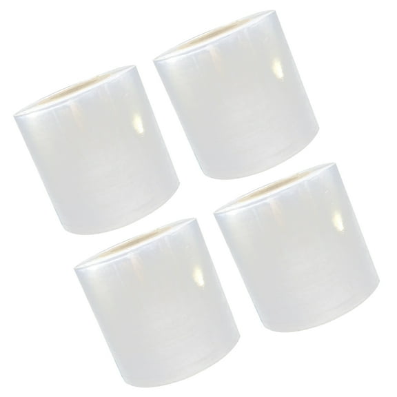 UNOMOR 4Pcs Stretch Wrap for Packing Transparent PE Bundles Items for Moving