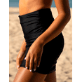 thumbnail image 4 of Firpearl Women's Swim Skirt High Waist Bikini Bottom Ruched Tankini Swimsuit Bottom, 4 of 6