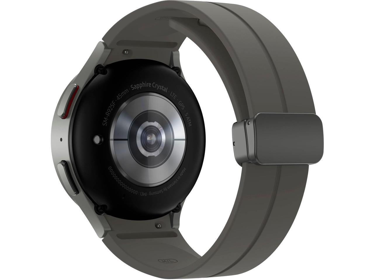 Galaxy Watch5 Pro 45mm/ グレーチタニウム by Galaxy純正 国内正規品 SM-R920NZTAXJP Galaxy Watch5 Pro, 45mm, Gray Titanium, Bluetooth