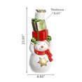 thumbnail image 3 of Magnesia Snowman Holding Presents On Head, 3 of 3