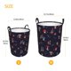 thumbnail image 3 of Fotbe Mushrooms3 Cesto de Ropa con Asas, Cesto Impermeable de Gran Capacidad, Bolsa de Lavado para Dormitorio, Cesto de Ropa con Ruedas y Asas-Small, 3 of 6