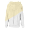 thumbnail image 6 of Durtebeua Sweatshirt Drawstring Loose Quarter Zip Pullover Tops with Pockets Hoodies For Women Cropped, 6 of 6