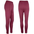 thumbnail image 6 of Danhjin Women's Pants Yoga Leggings Workout Sweatpants High Waisted Hiking Lightweight Solid Color Sports Causal Loose Trousers with Pockets, 6 of 7