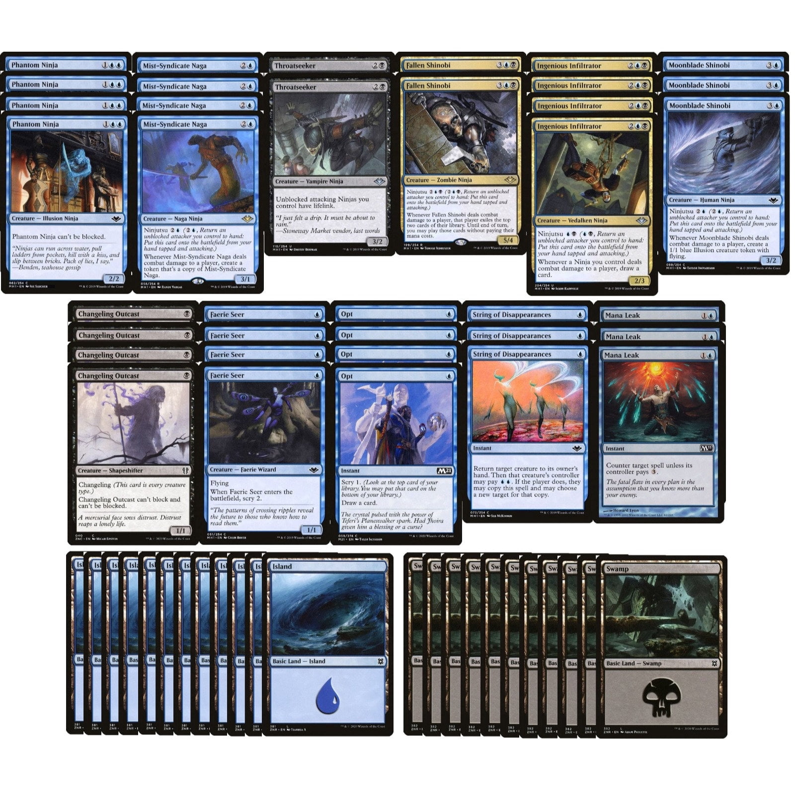 Orzhov Cleric Reanimator Deck - Black/White MTG Modern Deck - Powerful Graveyard Synergy, Ready To Play