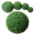 thumbnail image 2 of Transemion Simulate Plastic Leave Ball Realistic Appearance Versatile Green Indoor green 40cm 1Set, 2 of 6