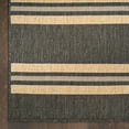 thumbnail image 6 of Nourison Horizon Indoor/Outdoor 5' x 7' Charcoal Modern Rug, 6 of 7