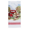 thumbnail image 3 of Set of 2 APPLE PICKING Red Truck & Orchard Terry Kitchen Towels, Kay Dee Designs, 3 of 3