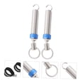 thumbnail image 4 of OFFIGAM 2Pcs Car Trunk Lifting Device Spring Lifter Silver Adjustable Length 9.24X0.59X0.59in, 4 of 8