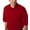 Red, variant on Monterey Club Men's Combed Cotton Solid Pique Golf Polo Shirt #3200