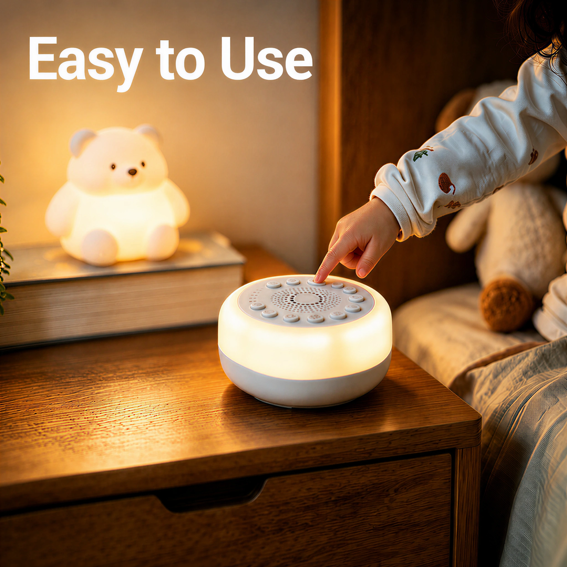 Radsen White Noise Machine with Night Light & 27 Sounds photo 7