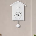 thumbnail image 2 of Nomeni Wall Clock Clearance, Large Clockcuckoo Minimalist Birdhouse Modern Desig Clock White Clock Home Essentials, 2 of 2