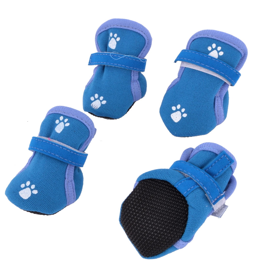 2 Pairs Paw Print Rubber Nonslip Sole Pet Dog Doggy Cat