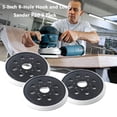 thumbnail image 2 of 3 Pack 5" Sander Replacement Pad Compatible with Bosch Random Orbital Sander ROS10 ROS20VS ROS20VSC ROS20VSK ROS20, 8 Hole Hook & Loop Sanding Backing Pad Compatible with Bosch RS035 & RS034, 2 of 5