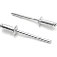 thumbnail image 1 of HSHDLDF 100pcs 5/32" x 3/8" Aluminum Blind Rivets, 4 x 10mm Pop Rivets, Pack of 100 (Silver), 1 of 6