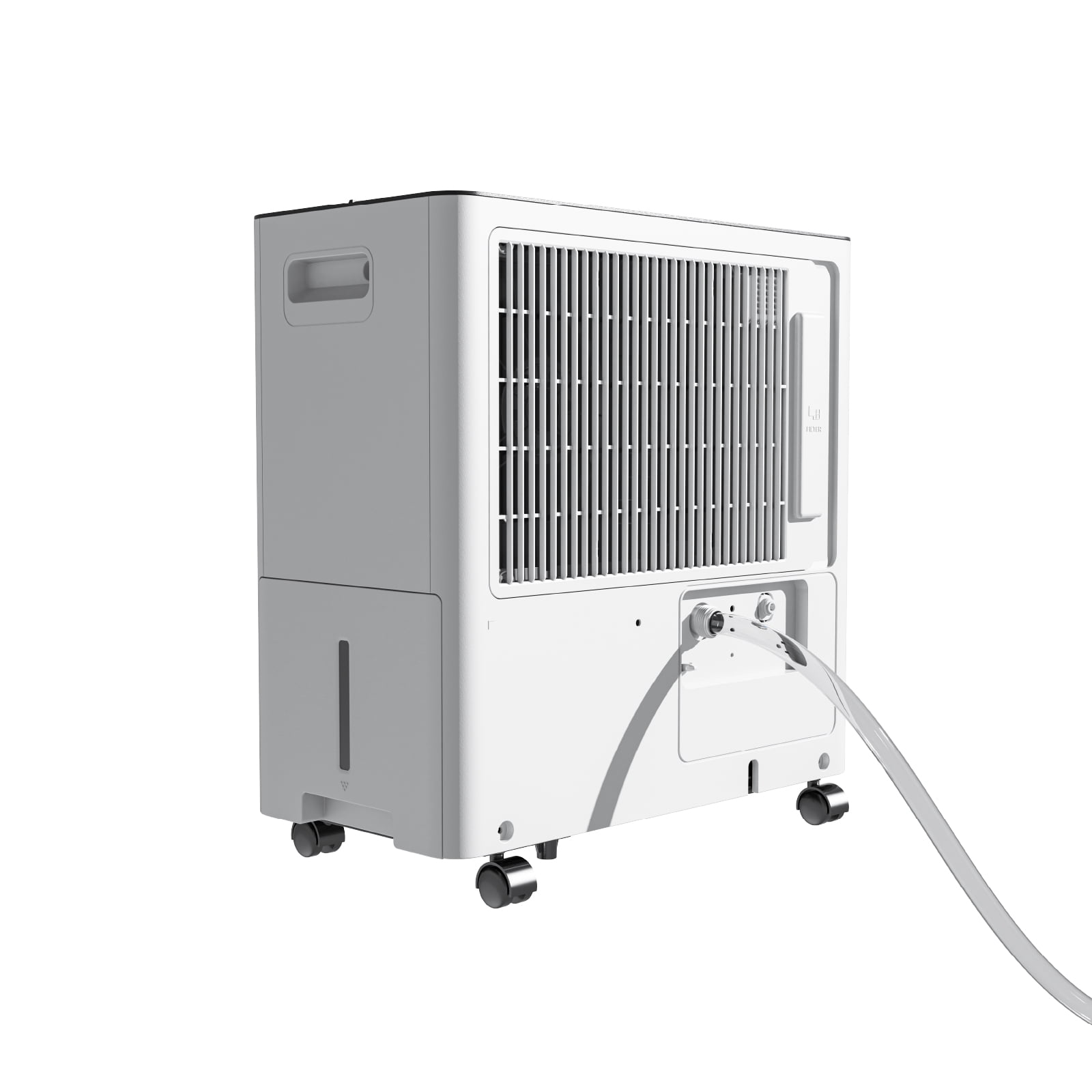 Restored Midea Dehumidifier, 22 Pint, Up To 1,500 Sq Ft, Programmable Timer, Wi-Fi and Alexa, White