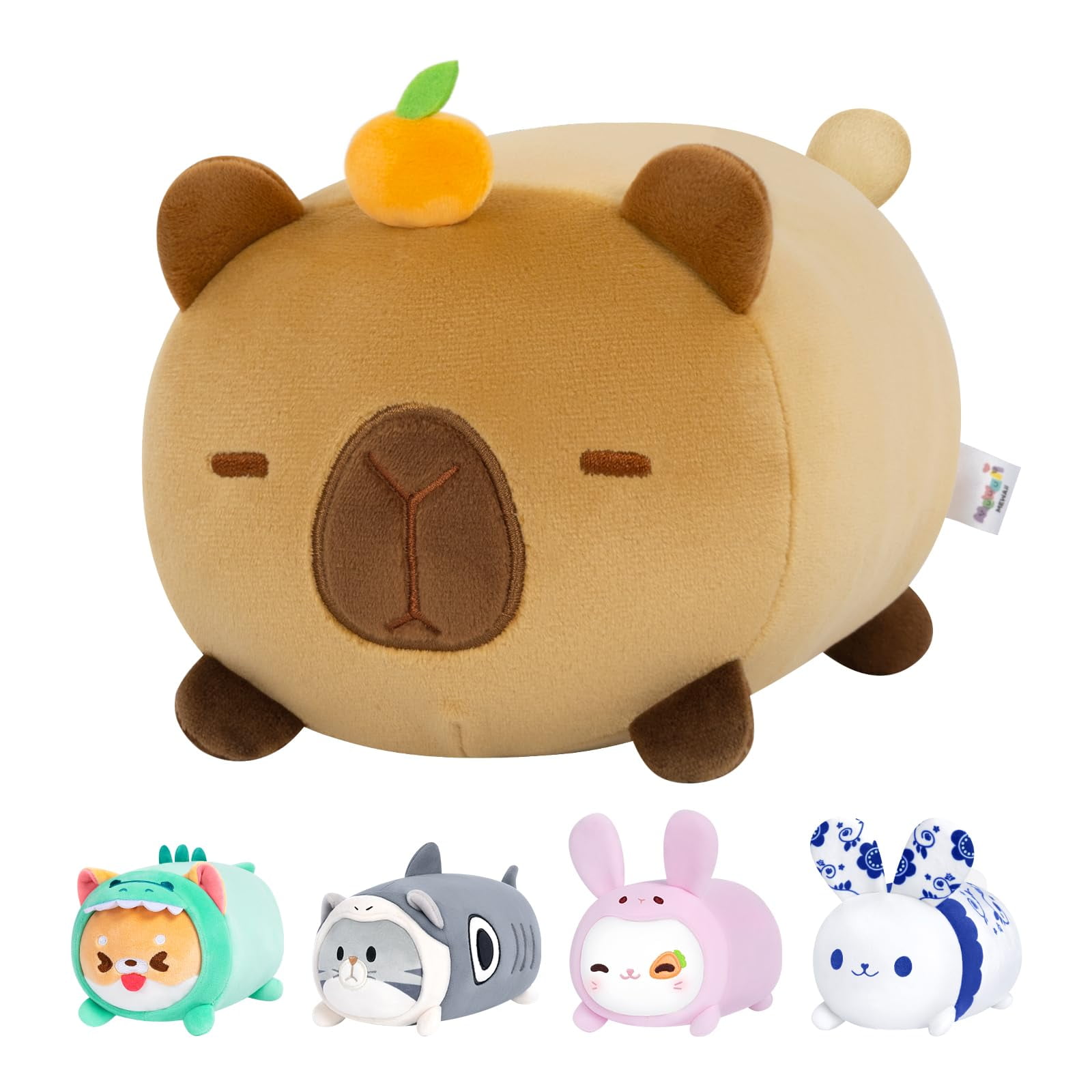 Peluche Panda Gris Y Blanco De Mewaii, 20 Cm, Cojín Suave Y Abrazable, Regalo Ideal Para Navidad Y Cumpleaños