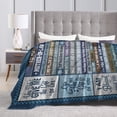 thumbnail image 3 of LHSHID Gifts Ideas For Mother Throw Blanket Soft Fuzzy Fleece Blanket For Couch Bed Living Room Decoration 40x50in, 3 of 5