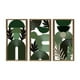 thumbnail image 1 of Juego de 3 esculturas de madera para pared, decoración abstracta, paneles decorativos semicirculares, para el hogar, el patio y el dormitorio., 1 of 9