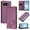 Violet, variant on For Google Pixel 10a 6.3" 【RFID Blocking 】Protective Purse Case Double Butterfly Strong Magnetic Attachment/Closure, Card Slots/Pocket, PU Leather Flip Wallet Case,Purple,For Google Pixel 10a