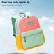 thumbnail image 4 of Mochila liviana Bolsa de viaje impermeable Color de costura para niñas pequeñas Niños FLhrweasw Nuevo, 4 of 9