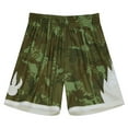 thumbnail image 2 of Men's Mitchell & Ness  Camo Toronto Raptors 1998-99 Hardwood Classics Ghost Green Swingman Shorts, 2 of 4