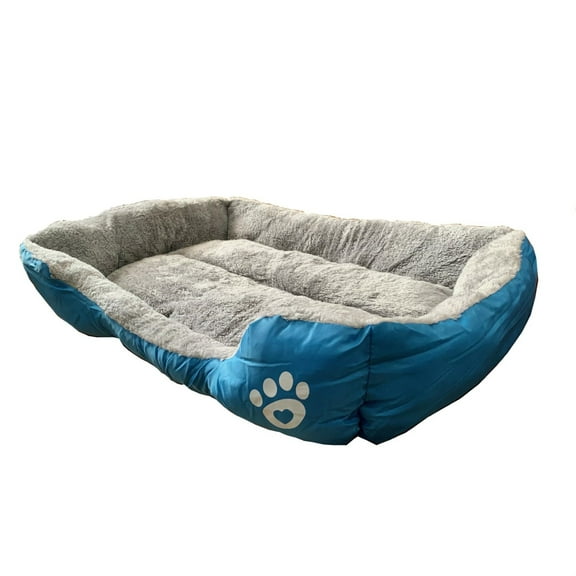 D-ART COLLECTION, INC Dog Bed Blue Size L