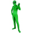 thumbnail image 3 of Disfraz de Cosplay ET Alien Unisex, mono con máscara para niños y adultos, traje Zentai para fiesta de Halloween, uniforme, 3 of 4