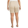 thumbnail image 5 of JMS Just My Size by Hanes Women's Plus Pull On Millennium Bermuda Shorts, 9" Inseam, Sizes 0X-4X, 5 of 7