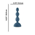 thumbnail image 3 of Secrets Kai Plug Anal en Silicone Vibrant, Sarcelle, 3 of 5