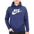 thumbnail image 2 of Sudadera con capucha Nike GX Club para hombre en azul marino, 2 of 6