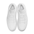 thumbnail image 3 of Men's Jordan 1 Low White/White-White (553558 136) - 8.5, 3 of 5