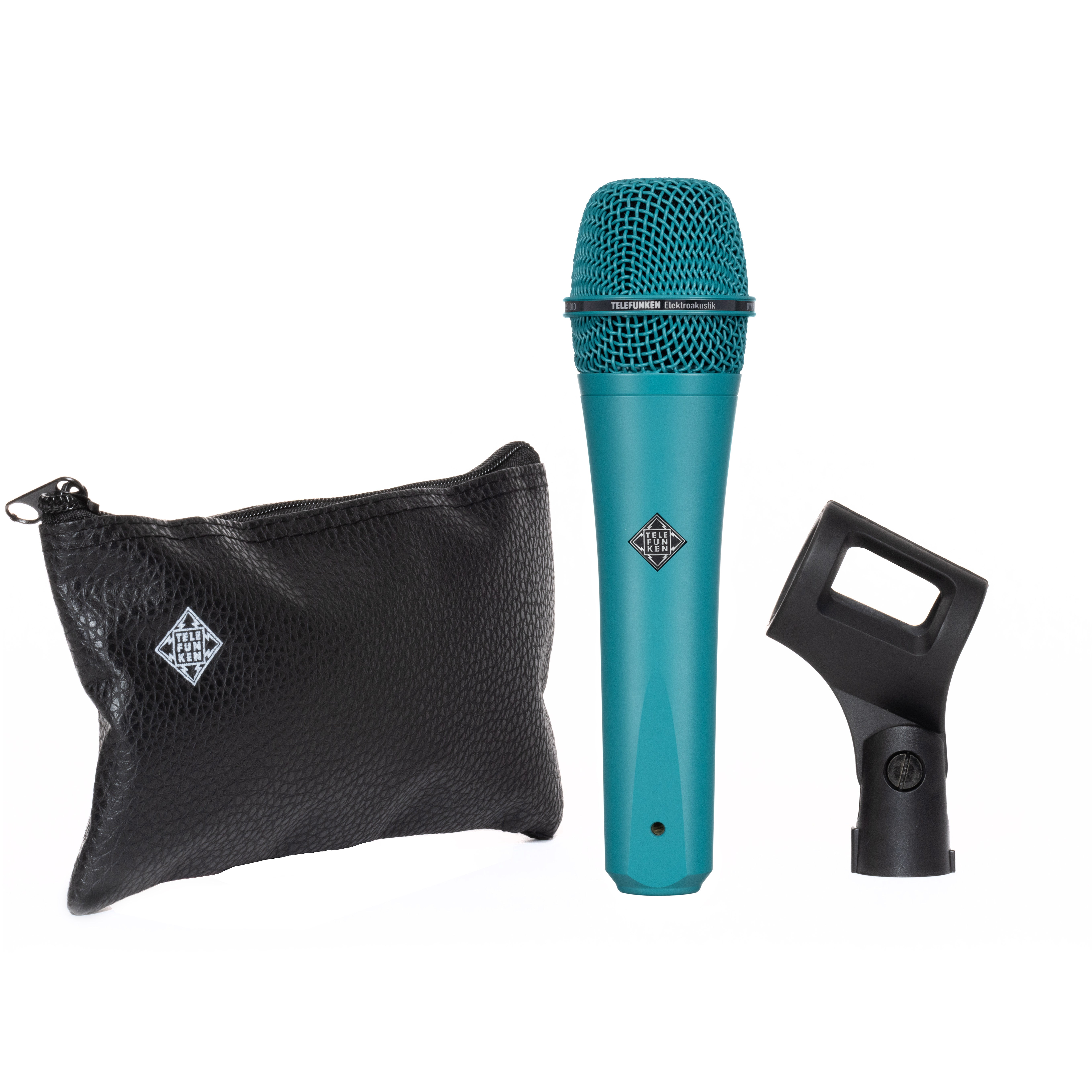 Telefunken USA Custom Shop M80 Dynamic Handheld Microphone Turquoise
