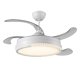 thumbnail image 1 of CITYLUZ VENTILADOR 4 ASPAS INVISIBLES – 50W LED BLANCO, 6 VELOCIDADES, 1 of 5