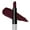 Forever Red, variant on Flori Roberts Luxury Lipstick, Vibrant Lip Makeup for Women of Color or Deeper Skin Tones, Demi-Matte Texture, Hydrates and Conditions Lips