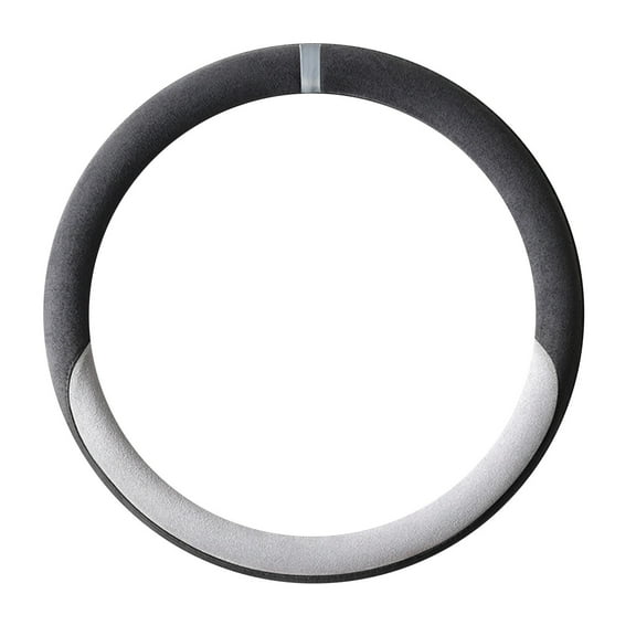 Steering Wheel Cover Suede Leather Non-Slip Sweat Absorbent Protective Wrap Breathable All Season Car Steering Wheel Cover Grip Enhancer for Cars Trucks Vehicles Universal Fit