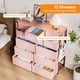 thumbnail image 3 of 12-cajón moderno dormitorio cómoda - ideal para hallway & entrada almacenamiento organizer con fabric, sturdy metal frame, y wood tabletop, easy-pull handles, 3 of 8