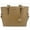 Deer, variant on Women’s Saffiano Leather Drawstring Tote, Beige