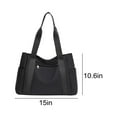 thumbnail image 4 of Aihimol Body Bag Women Nylon, Ladies Purse Mini 3 Layer Zipper Shoulder Wallet Bag, 4 of 7