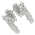 thumbnail image 3 of WRITWAA Set of 2 White Resin Angel Statues Decorative Sculpture Ornaments for Home and Garden Decor, 3 of 7