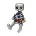 thumbnail image 1 of Robot Figurine Resin Art Toy Kawaii Desk Decor,Interesting Decoration, Suitable For Desk, 1 of 2