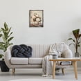 thumbnail image 3 of Stupell Industries Lovely Cottage Bouquet Plants & Flowers Painting Gray Floater Framed Canvas Art Print Wall Art, 17 x 21, 3 of 10