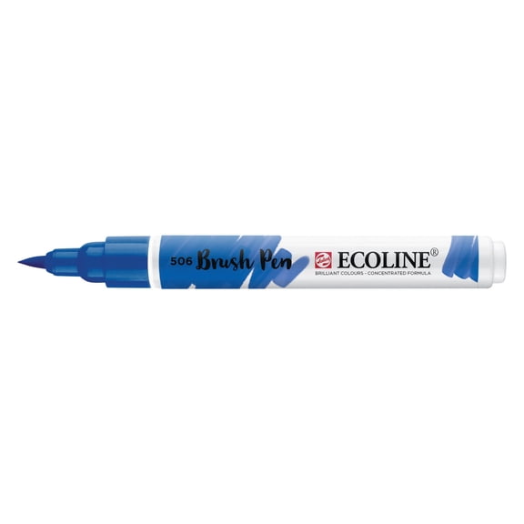 Ecoline Liquid Watercolour Brush Pen, Ultramarine Deep